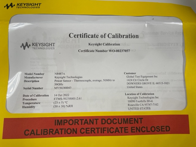 CAL - N7487A MY50280043